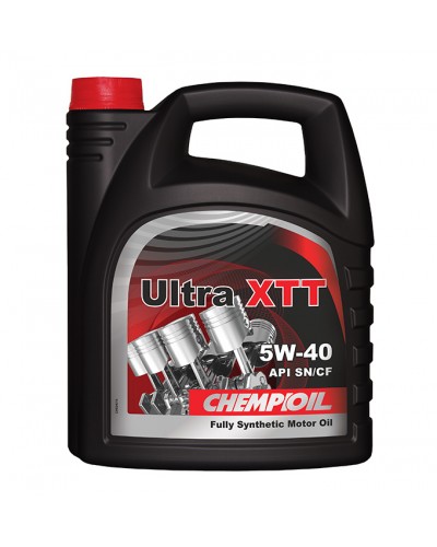 Моторное масло CHEMPIOIL Ultra XTT 5W40 4л plastic API SN/CF, VW 502/505