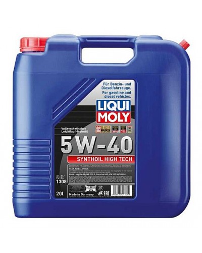 Синтетическое моторное масло Synthoil High Tech 5W-40 20л Liqui Moly 1308