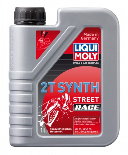 Синтетическое моторное масло для 2-тактных мотоциклов Motorbike 2T Synth Street Race L-EGD 1л Liqui Moly 1505