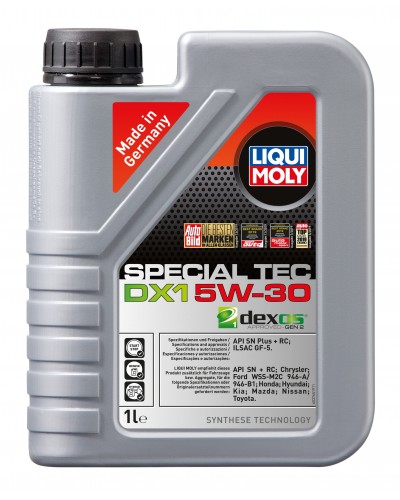 20967 LiquiMoly НС-синт. мот.масло Special Tec DX1 5W-30 (1л) Liqui Moly