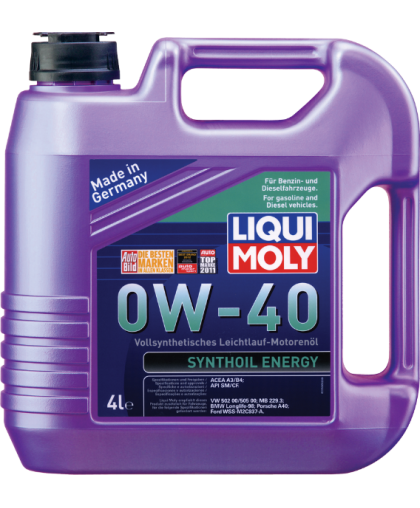 Liqui Moly Synthoil Energy 0W-40 4л 7536 Liqui Moly в Пензе
