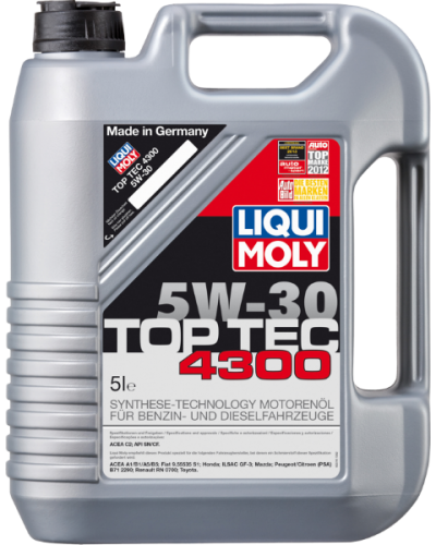 Liqui Moly TOP TEC 4300 5W-30 5л 8031