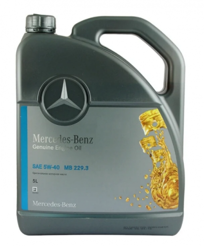 Mercedes-Benz 229.3 A0009898201AAA4 5w40 5л Оригинальные масла в Пензе