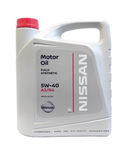 NISSAN Motor Oil 5W40 5л