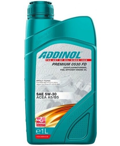 Моторное масло ADDINOL Premium 0530 FD синтетика 5W30 1л