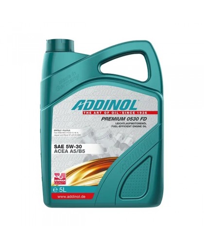 Моторное масло ADDINOL Premium 0530 FD синтетика 5W30 5л