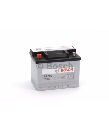 Аккумулятор BOSCH S30 060 56 А/ч п.п. (556 401) Аккумуляторные батареи Импорт в Пензе