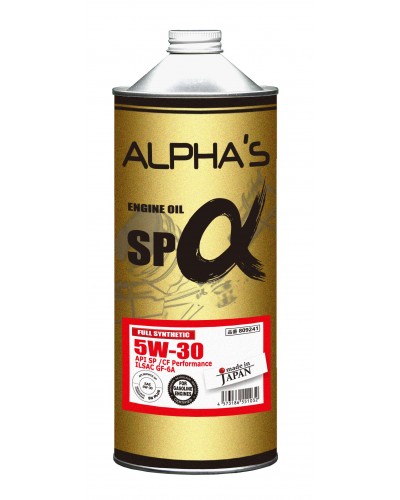 Моторное масло ALPHAS 5W30 1л SP/CF GF-6A 809241