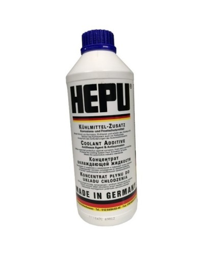 HEPU Coolant G11 Антифриз синий концентрат 1,5л