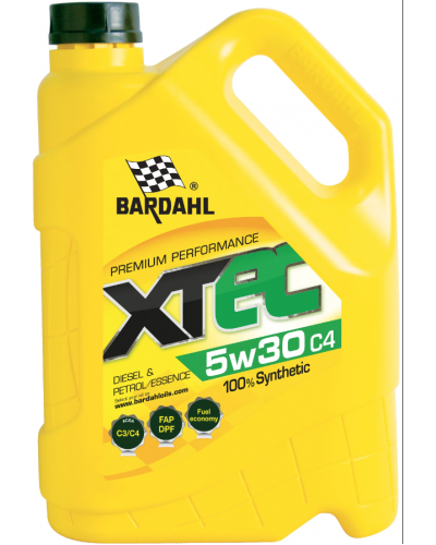 Моторное масло BARDAHL XTEC 5W30 C4-12 5л Под сажевый фильтр 36153