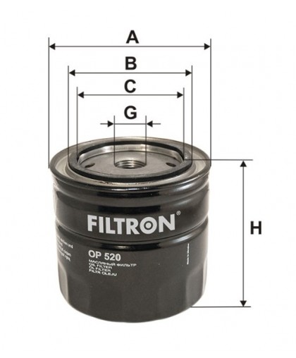 Фильтр масл. FILTRON OP520 (=W920/21)