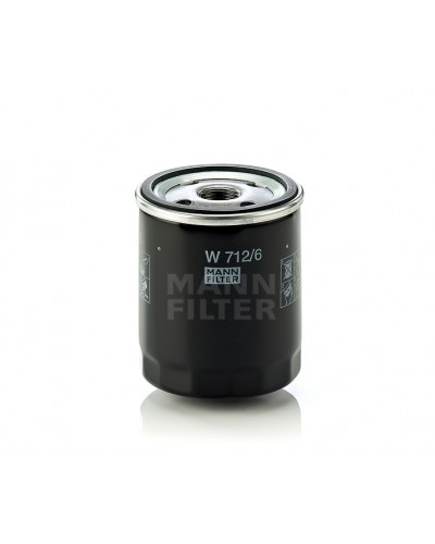 MANN-FILTER Фильтр масляный W712/6