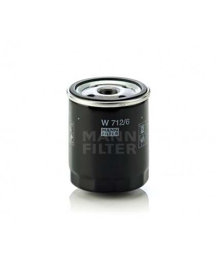 MANN-FILTER Фильтр масляный W712/6 в Пензе