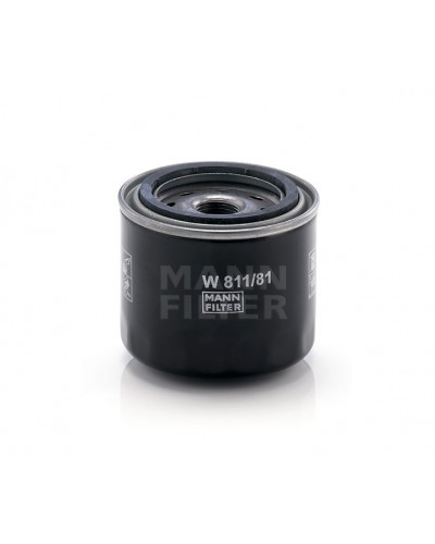 MANN-FILTER Фильтр масляный W811/81 (Suzuki u.a.)