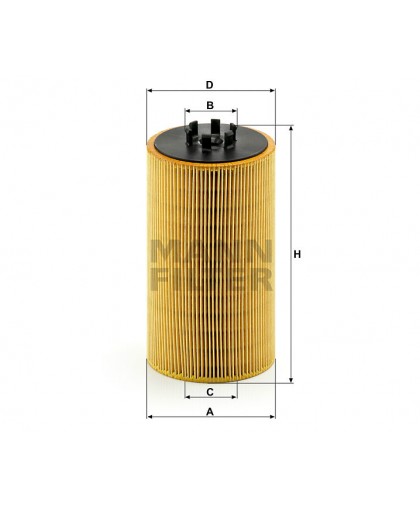 MANN-FILTER Фильтр масляный HU13125x для MAN TGA, TGS, TGX D2066 Масляные фильтры в Пензе