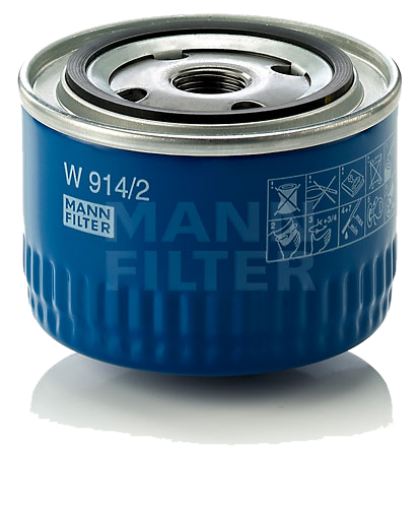 Фильтр масл. MANN-FILTER W914/2 ВАЗ 2108 Масляные фильтры в Пензе