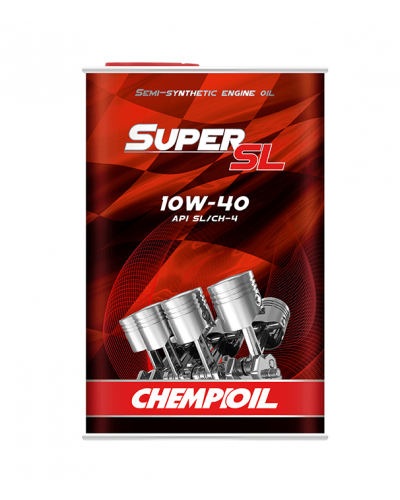 Моторное масло CHEMPIOIL Super SL 10W40 1л metal API SL/CH-4, VW 502/505