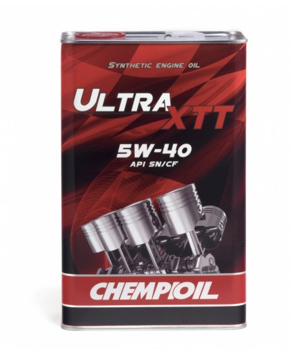 Моторное масло CHEMPIOIL Ultra XTT 5W40 1л metal API SN/CF, VW 502/505