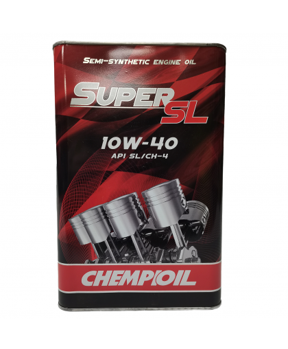 Моторное масло CHEMPIOIL Super SL 10W40 4л metal API SL/CH-4, VW 502/505