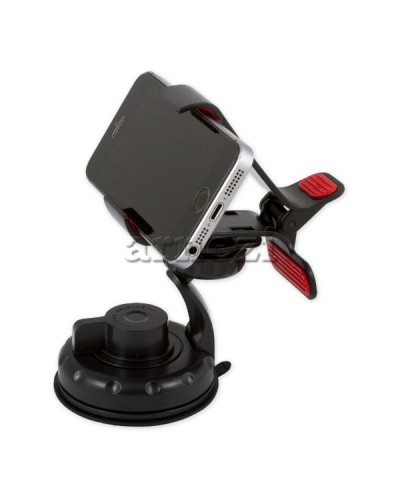 Держатель телефона/навигатора 0-135 мм. на лобовое стекло/панель черный ARNEZI A0602007