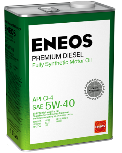 ENEOS Premium Diesel CI-4 5W40 4л 8809478943077