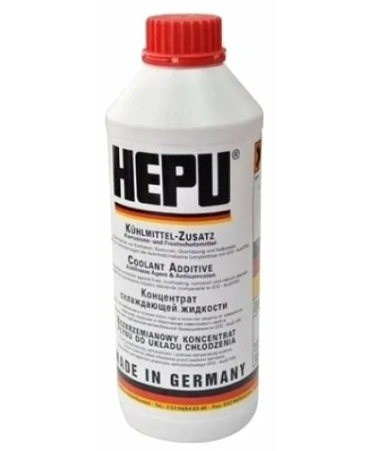 HEPU Coolant G12 Антифриз красный концентрат 1,5л