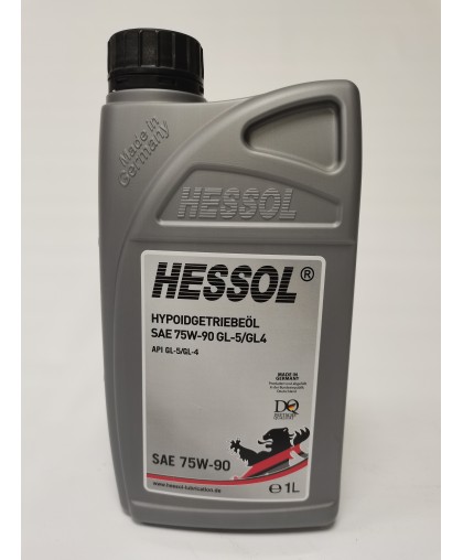 HESSOL 75w90 GL-5/GL-4 синт 1л Для МКПП, Мост, Раздатка в Пензе