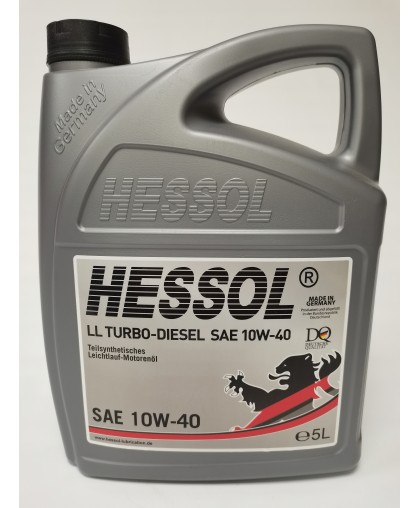 Моторное масло HESSOL LL Turbo-Diesel 10W40 5л