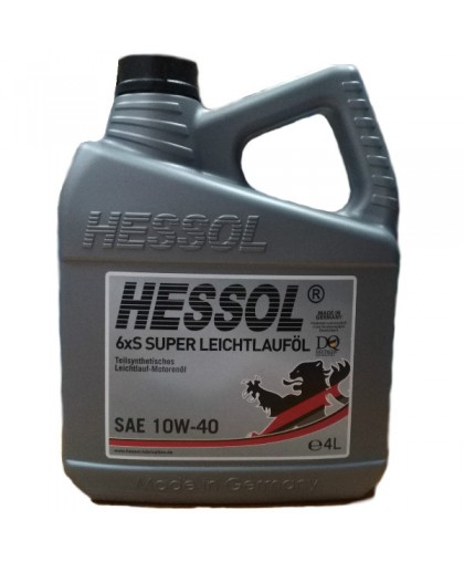 HESSOL 6xS Super leichtlaufol 10W40 4л HESSOL в Пензе