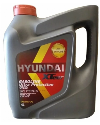 Масло мотор. Gasoline Ultra Protection 0W-30, 4 л HYUNDAI XTeer 1041122