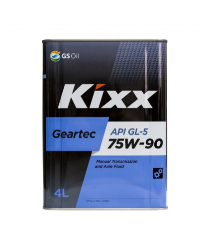 KIXX Geartec 75W90 GL-5 4л