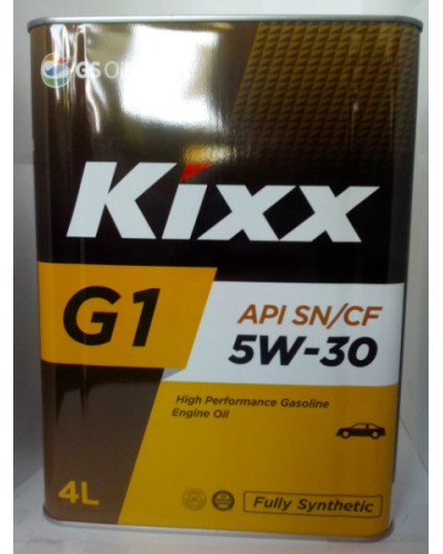 KIXX G1 5w30 4л 100% синт