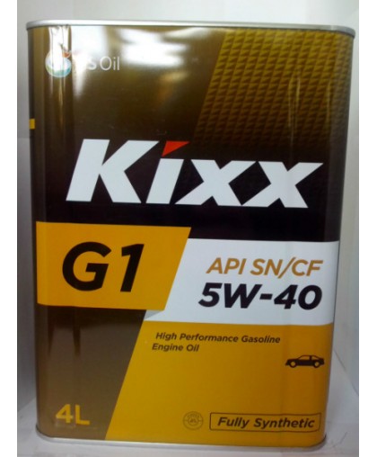 KIXX G1 5W40 4л SN