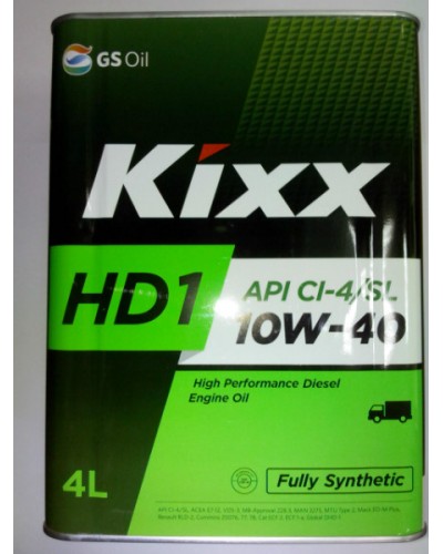 Kixx HD1 10W40 4л синт.
