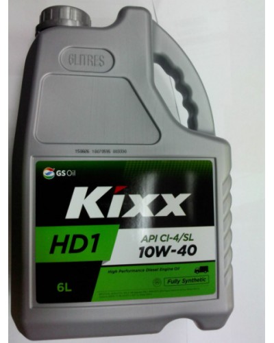 Kixx D1 10W40 (HD1 CI-4/SL 10W40) 6л синт
