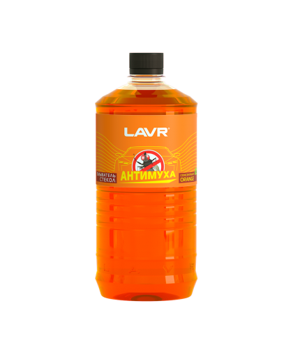 Жидкость стеклоомывающая летняя Анти Муха концентрат Orange LAVR 1000мл LN1217