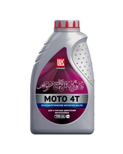 Моторное масло LUKOIL мото 4T SAE10W40 SL 1л 1595329