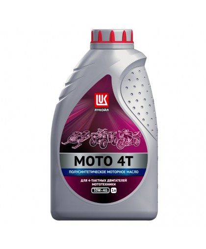 Моторное масло LUKOIL мото 4T SAE10W40 SL 1л 1595329