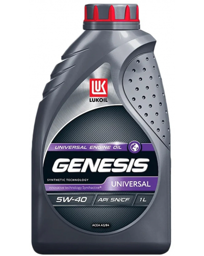 Моторное масло LUKOIL GENESIS UNIVERSAL 5W40 1л 3148630