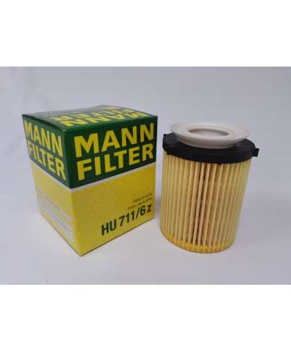 Фильтр масл. MANN-FILTER HU711/6Z