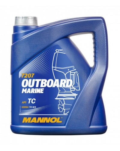 7207 2-Takt Outboard Marine API TС TC-W3 полусинтетическое для лодок (4л.) MANNOL 1428