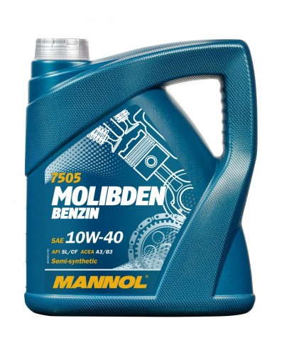 Mannol Molibden Benzin 10w40 4л п/с 1121