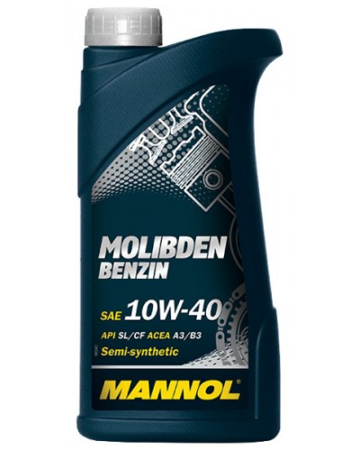 Mannol Molibden Benzin 10w40 1л п/с