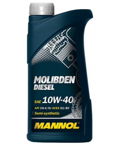 Mannol Molibden Diesel 10w40 1л MANNOL в Пензе