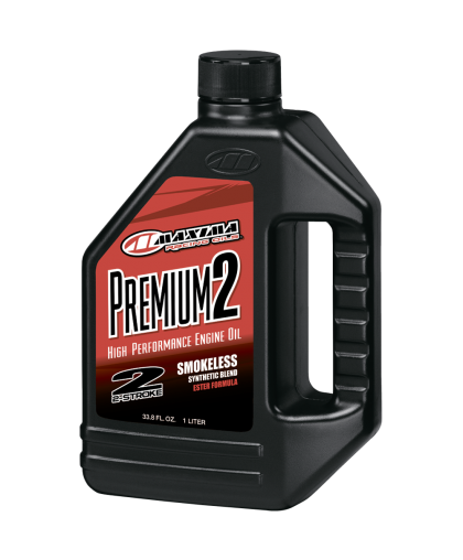 Моторное масло Maxima Premium 2T Smokeless Injector/Premix Liter 1л 21901