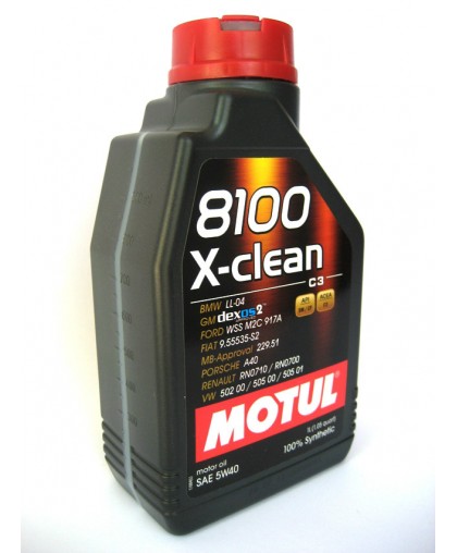 MOTUL 8100 X-clean 5w40 1л MOTUL в Пензе