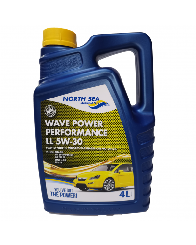 Моторное масло NORTH SEA Wave Power Performance LL 5W30 4л