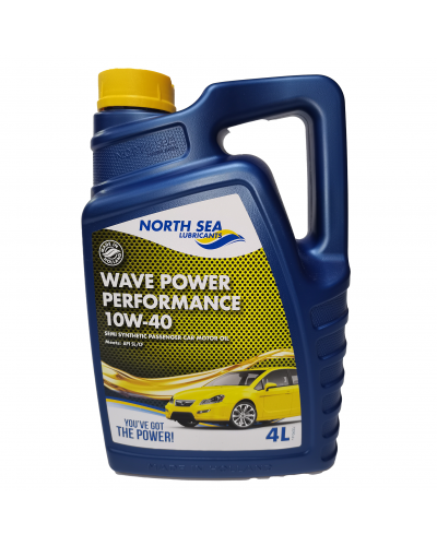 Моторное масло NORTH SEA Wave Power Performance 10W40 SL/CF 4л