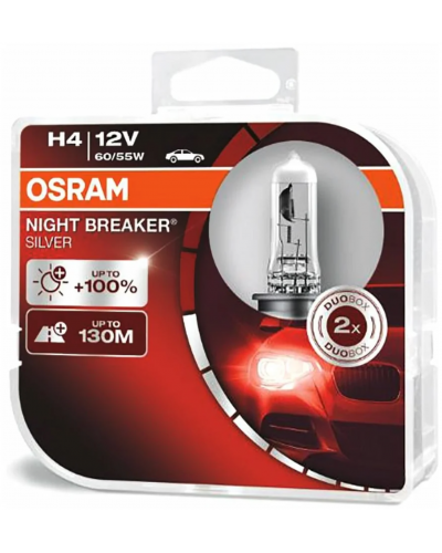 Лампа OSRAM галогеновая H4 P43T 60W 64193NBS-HCB     