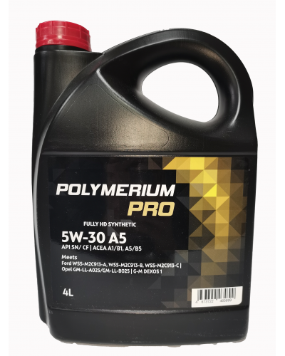 Моторное масло POLYMERIUM PRO 5W30 A5 4л